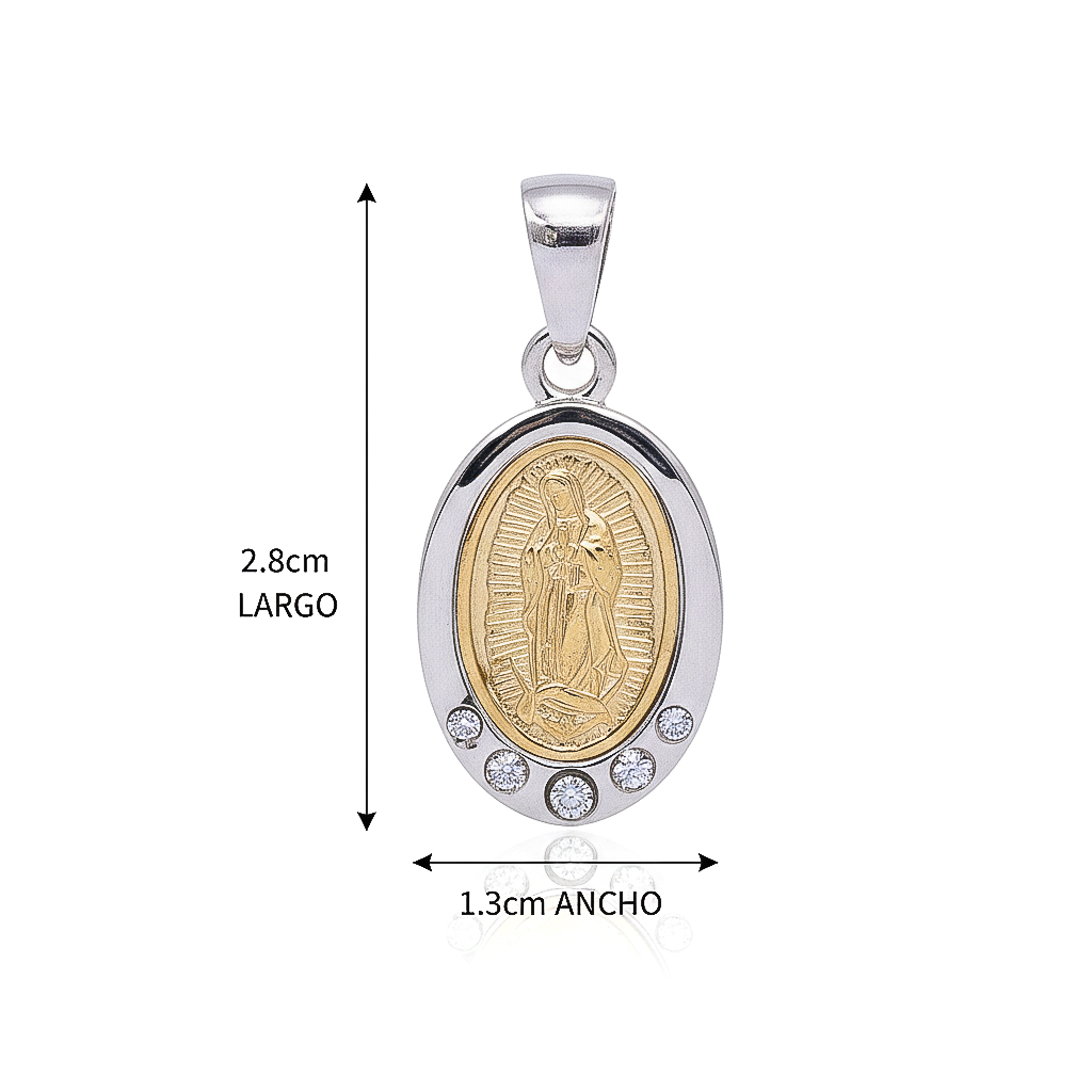 Medalla Virgen Guadalupe - Imagen 2