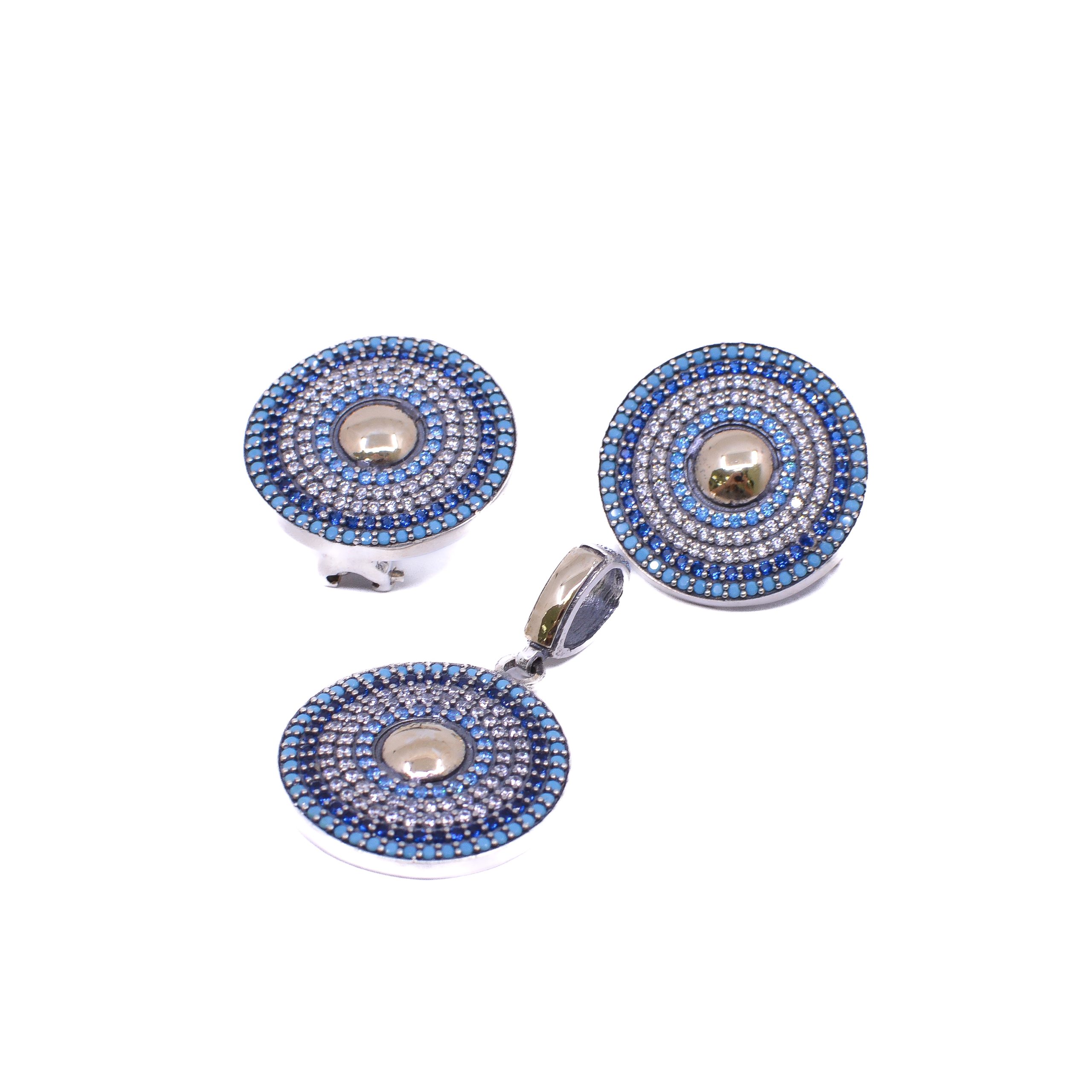 Aretes y Dije Marino