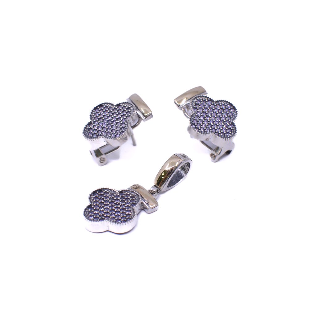 Aretes y Dije Van Cleef Circones