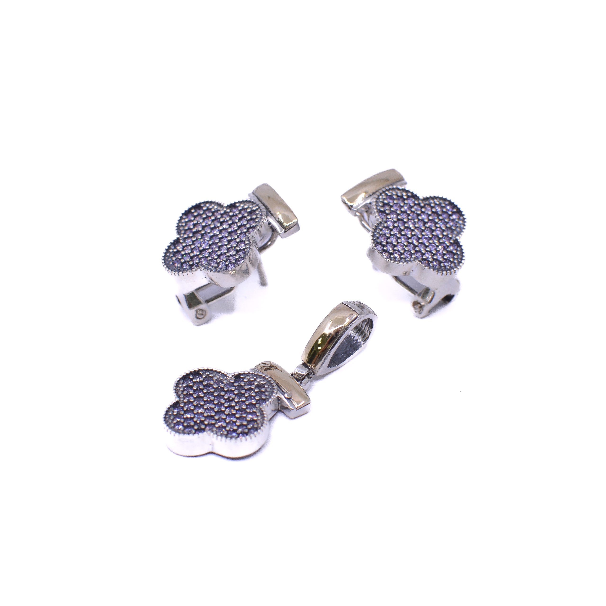 Aretes y Dije Van Cleef Circones