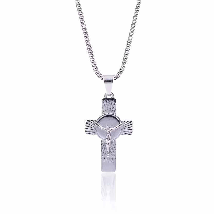 Dije Cruz con Cristo