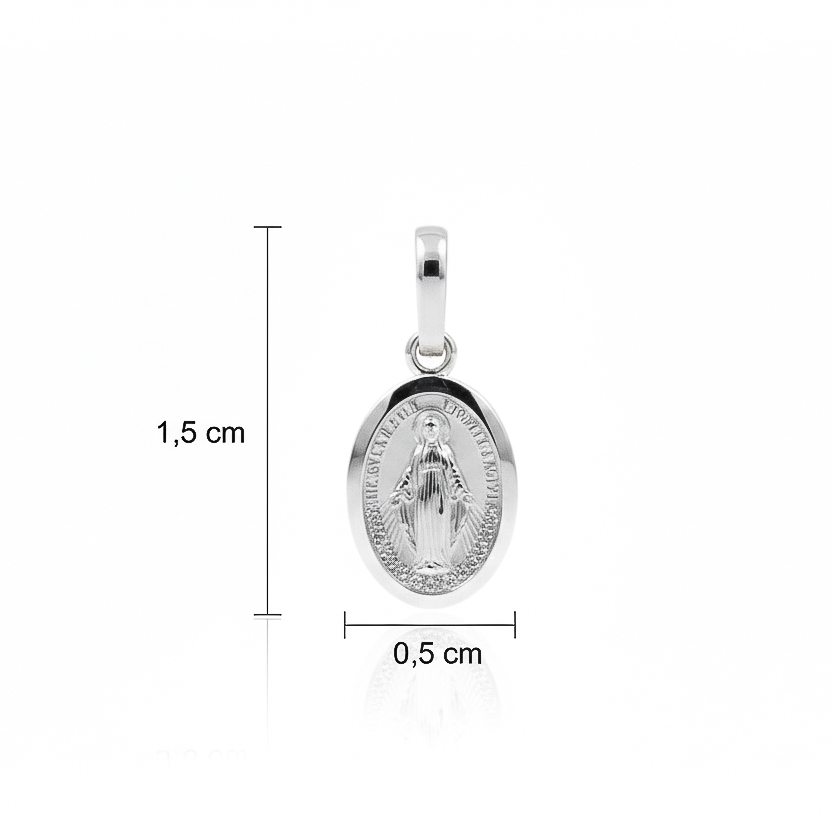 Medalla Virgen Milagrosa Pequeña - Imagen 3