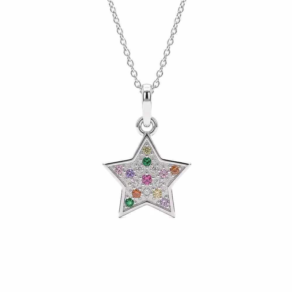 Dije Estrella Colores