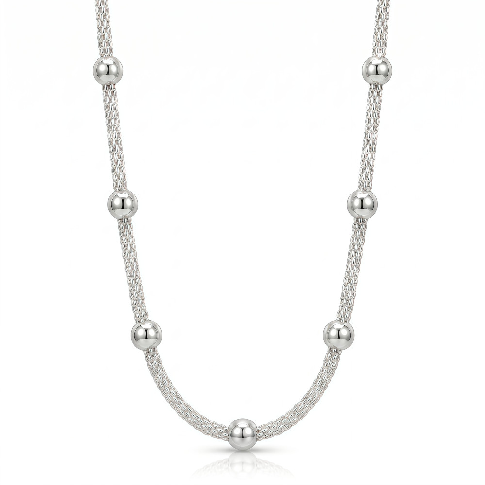 Cadena Espiga con Balines