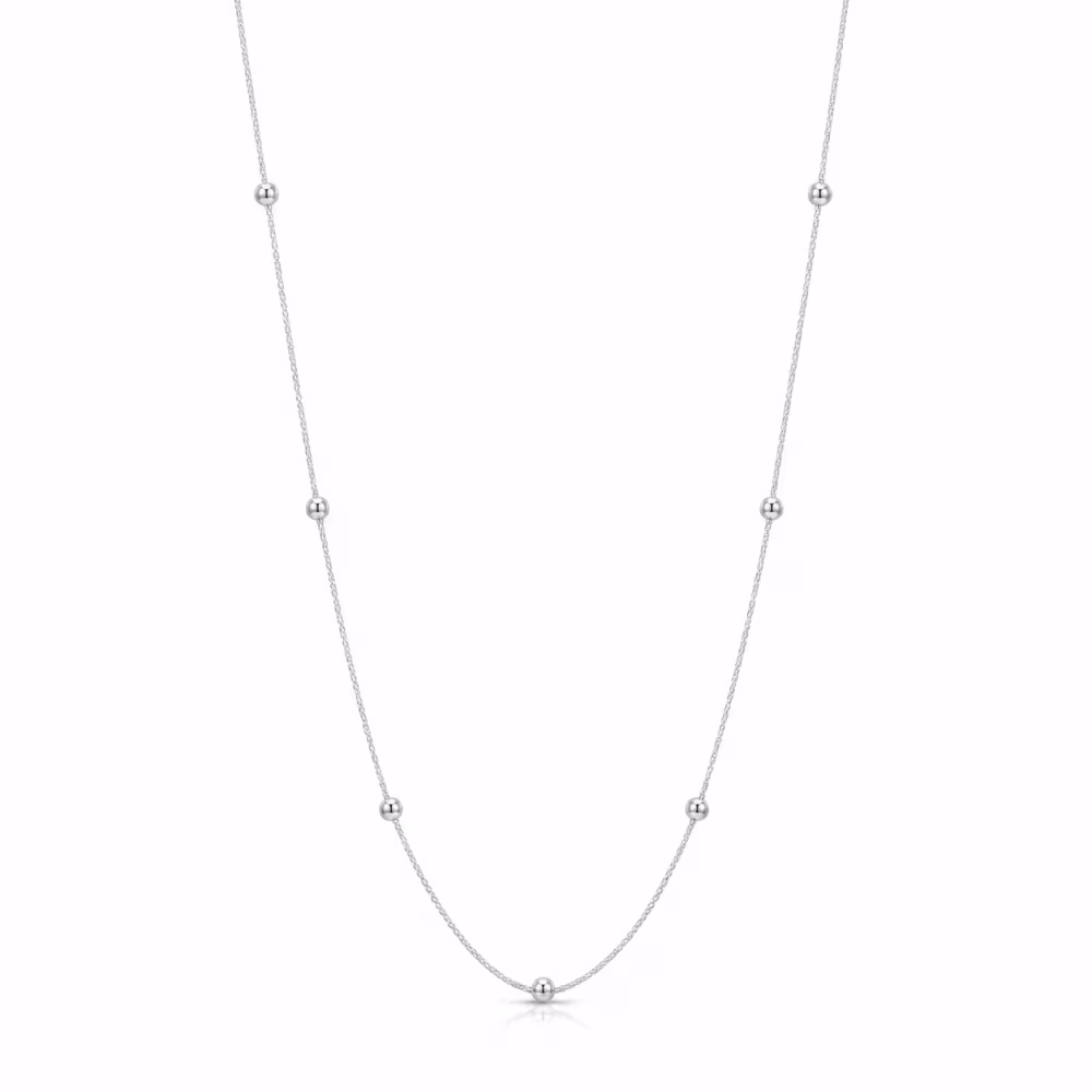 Cadena Espiga con Balines
