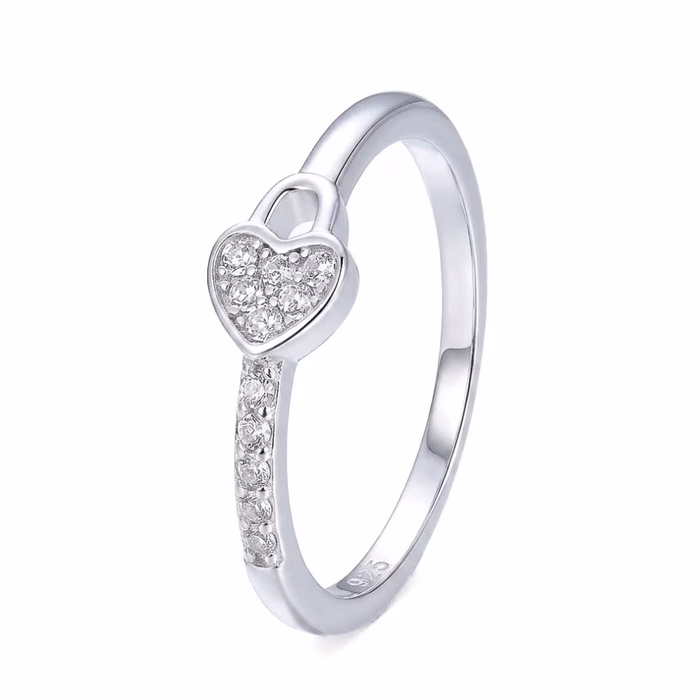 Anillo Candado Corazón