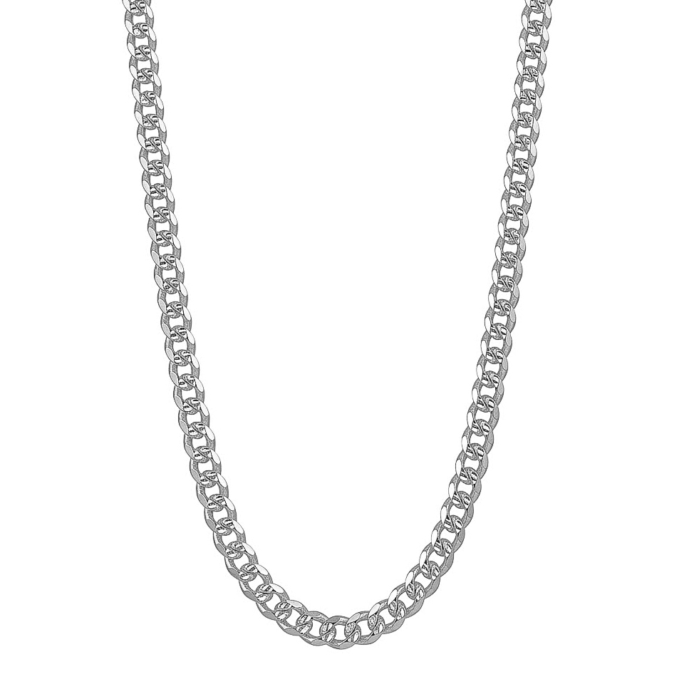 Cadena Cubana Diamantada | joyería en oro | ref. itcp39 | Plata 925 | DeColombia Joyas