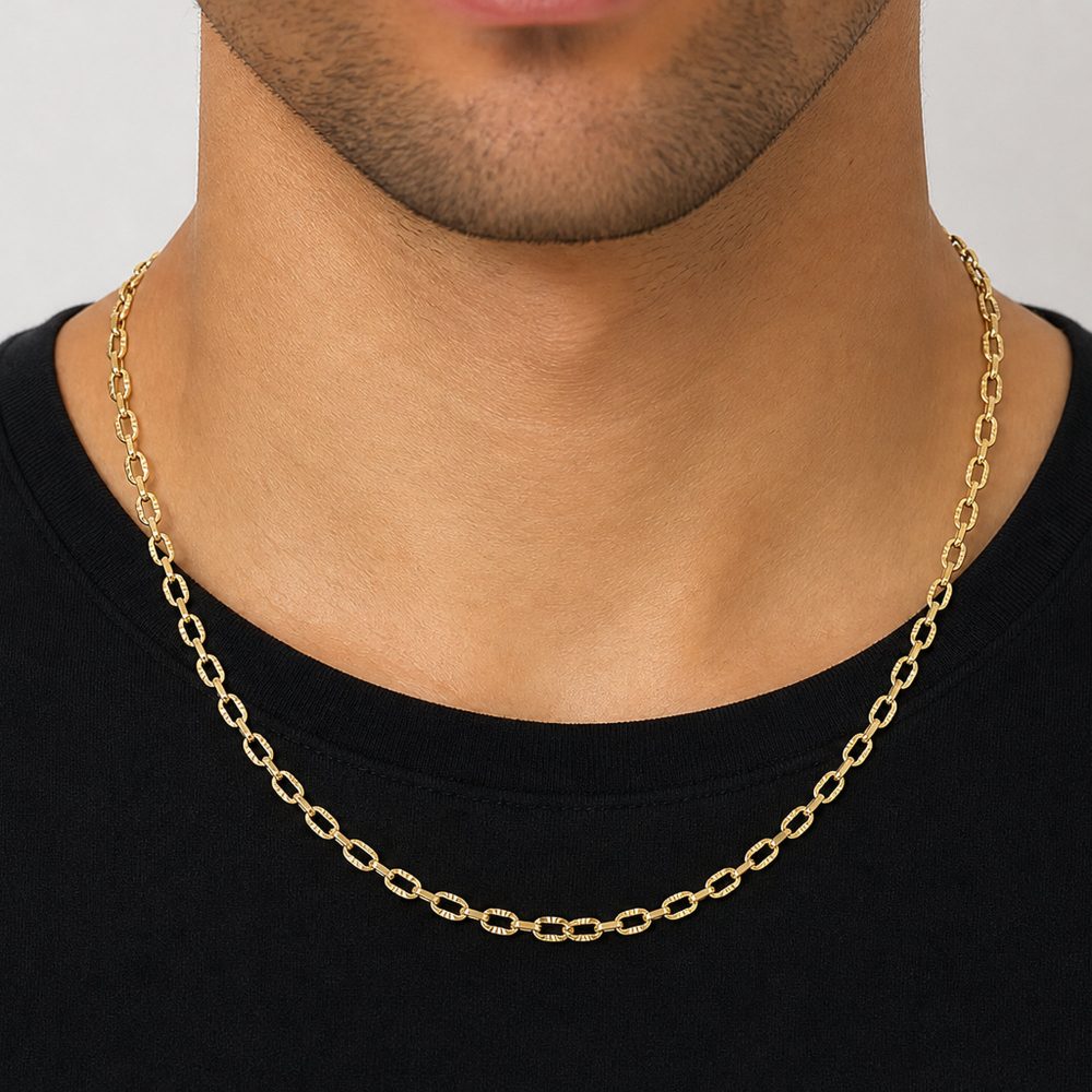 Cadena Rolón | joyería en oro | ref. CDIT141 | Oro 18k | DeColombia Joyas | imagen 2