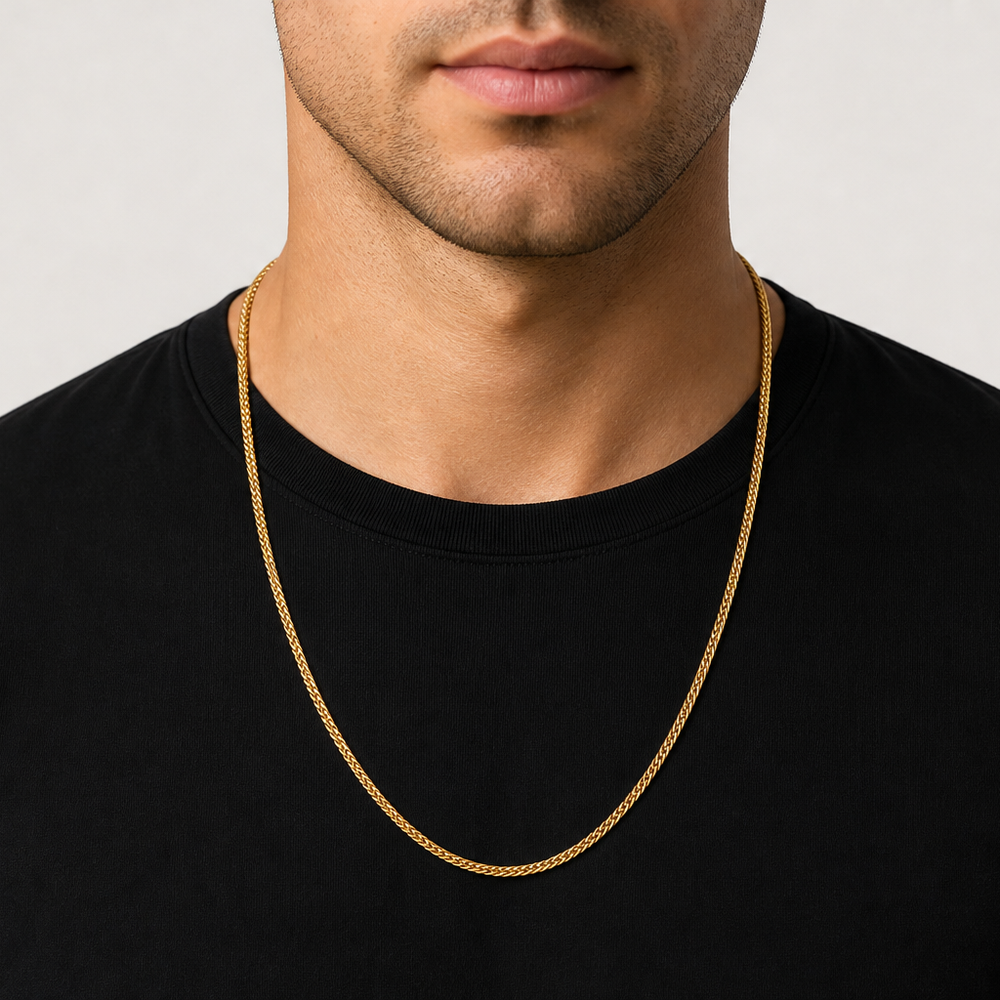 Cadena Franco o Serpiente | joyería en oro | ref. CDIT156 | Oro 18k | DeColombia Joyas | imagen 2