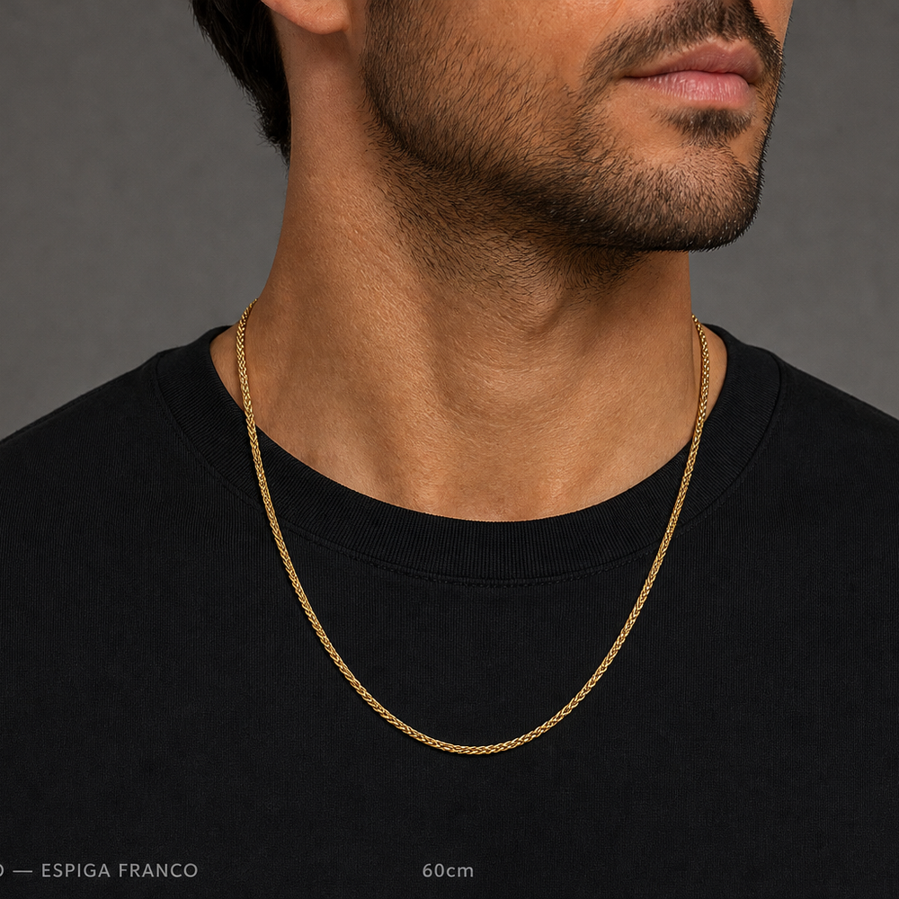 Cadena Franco o Serpiente | joyería en oro | ref. CDIT156 | Oro 18k | DeColombia Joyas | imagen 2