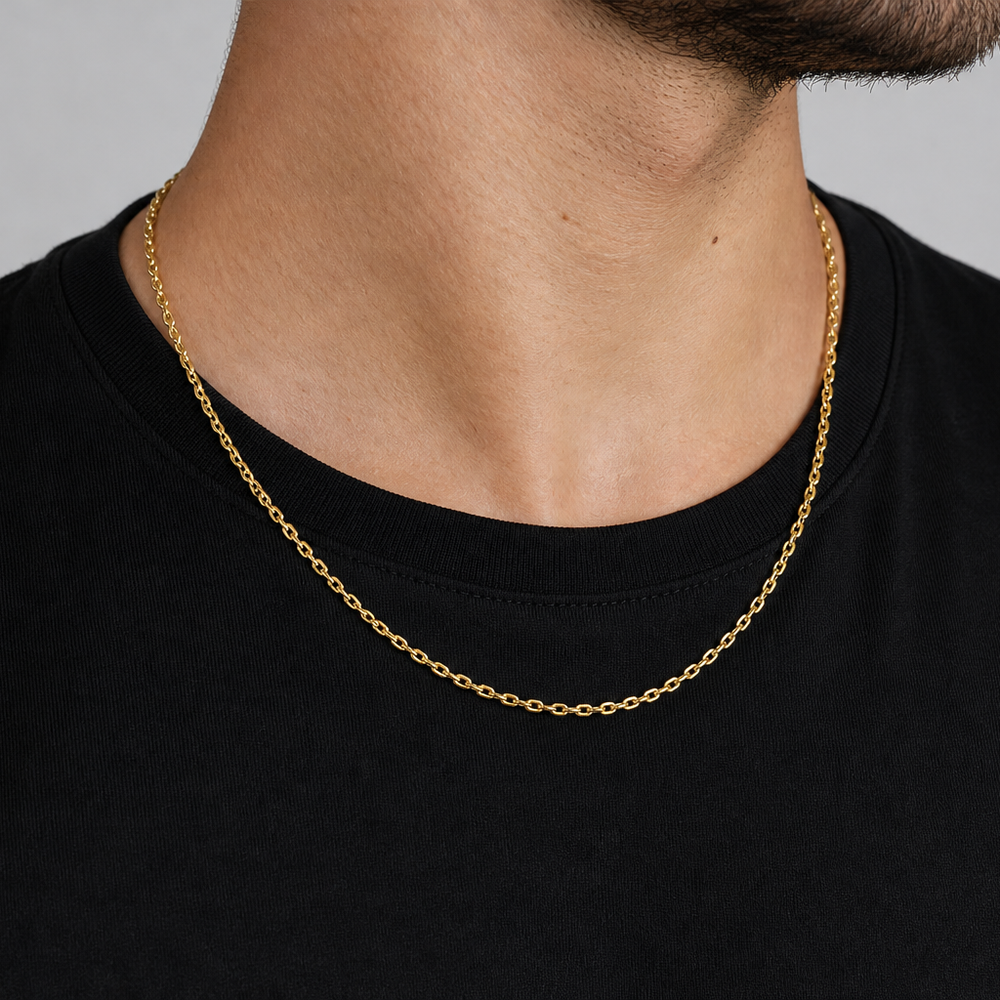 Cadena Mini Forzatina | joyería en oro | ref. CDIT204 | Oro 18k | DeColombia Joyas | imagen 2