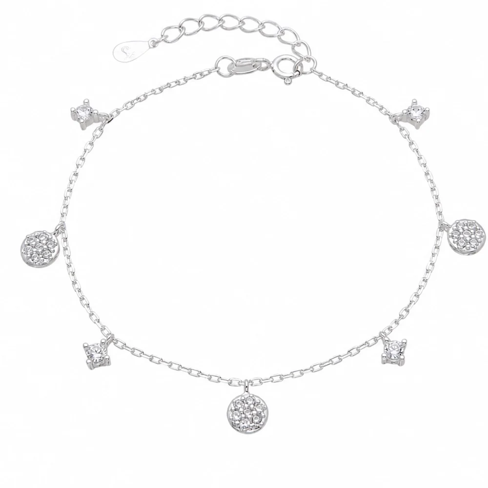 Pulsera dijes | joyería en oro | ref. DCP9PP0011 | Plata 925 | DeColombia Joyas
