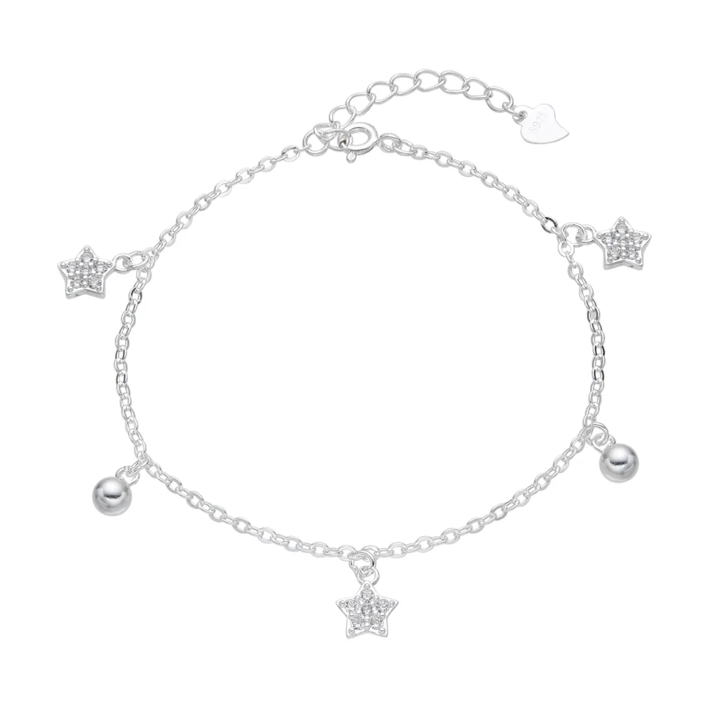 Pulsera estrella | joyería en oro | ref. DCP9PP0021 | Plata 925 | DeColombia Joyas