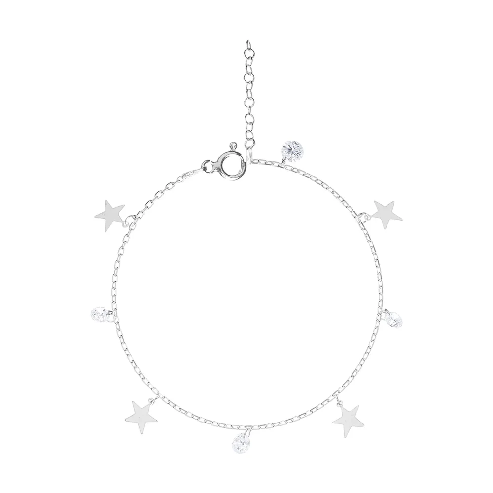 Pulsera estrellas | joyería en oro | ref. TJP9PP0008 | Plata 925 | DeColombia Joyas