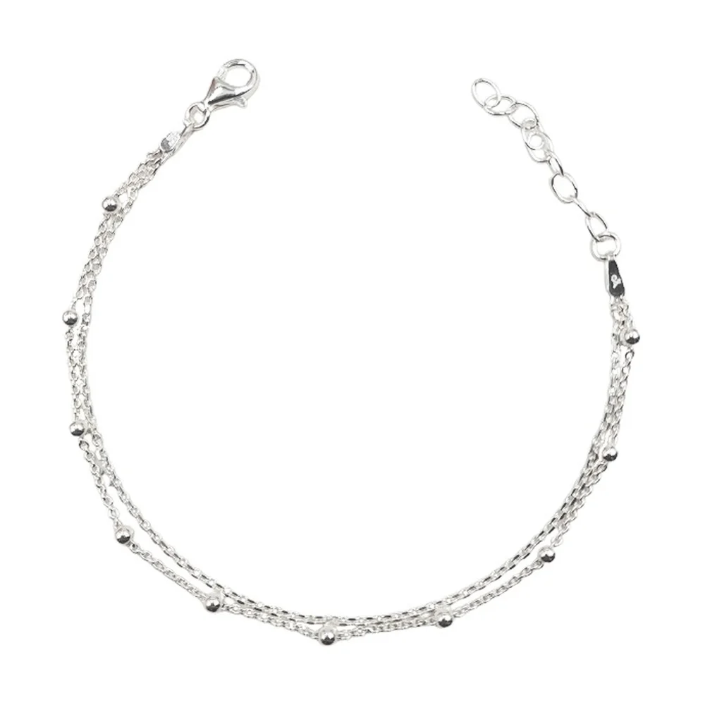 Pulsera bolitas | joyería en oro | ref. TJP9PP0010 | Plata 925 | DeColombia Joyas