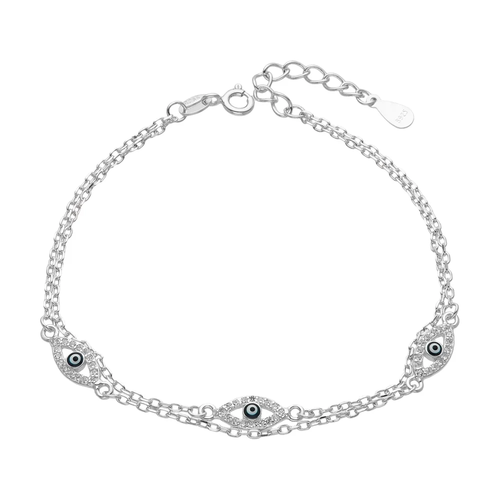 Pulsera ojo turco | joyería en oro | ref. TJP9PP0012 | Plata 925 | DeColombia Joyas