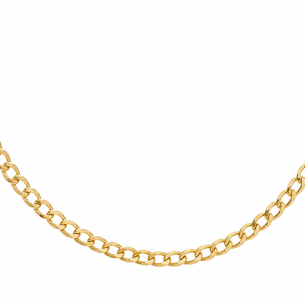 Cadena Cubana / Grumeta | joyería en oro | ref. cd1ta13 | Oro 18k | DeColombia Joyas