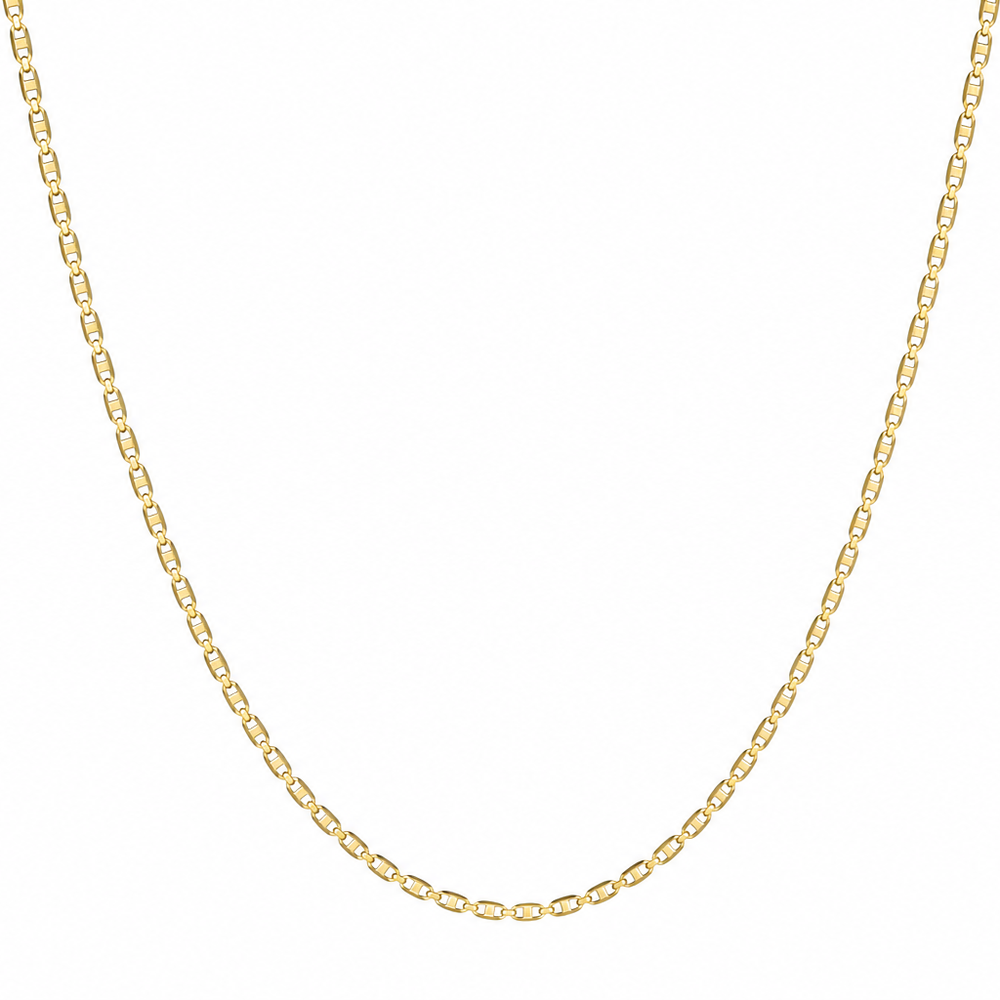 Cadena Mini Cubana | joyería en oro | ref. cd1ta14 | Oro 18k | DeColombia Joyas