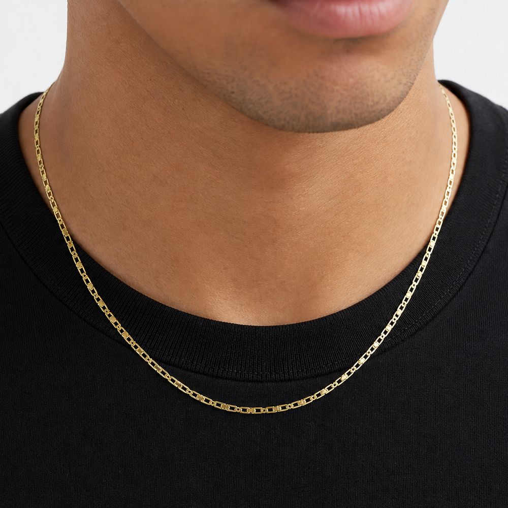 Cadena Gucci Plana | joyería en oro | ref. cidgg20 | Oro 18k | DeColombia Joyas | imagen 2