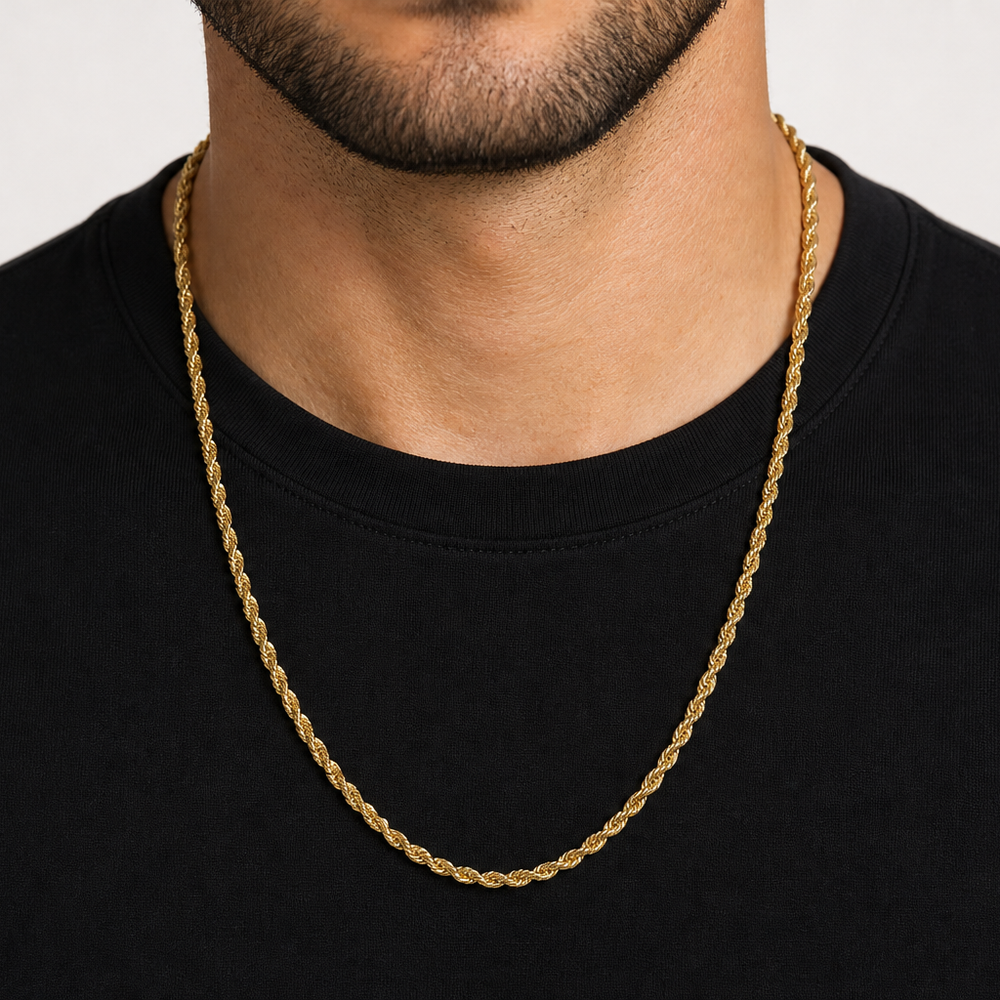 Cadena Lazo Franciscano | joyería en oro | ref. cil15 | Oro 18k | DeColombia Joyas | imagen 2